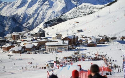 Ski cross à l’Alpe d’Huez