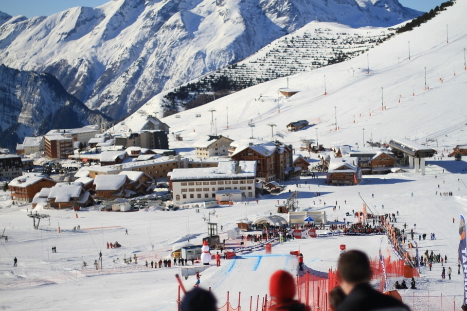 Ski cross à l&rsquo;Alpe d&rsquo;Huez
