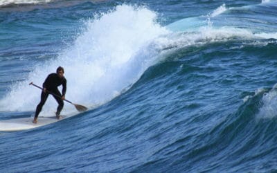 SUP, Surf session printanière