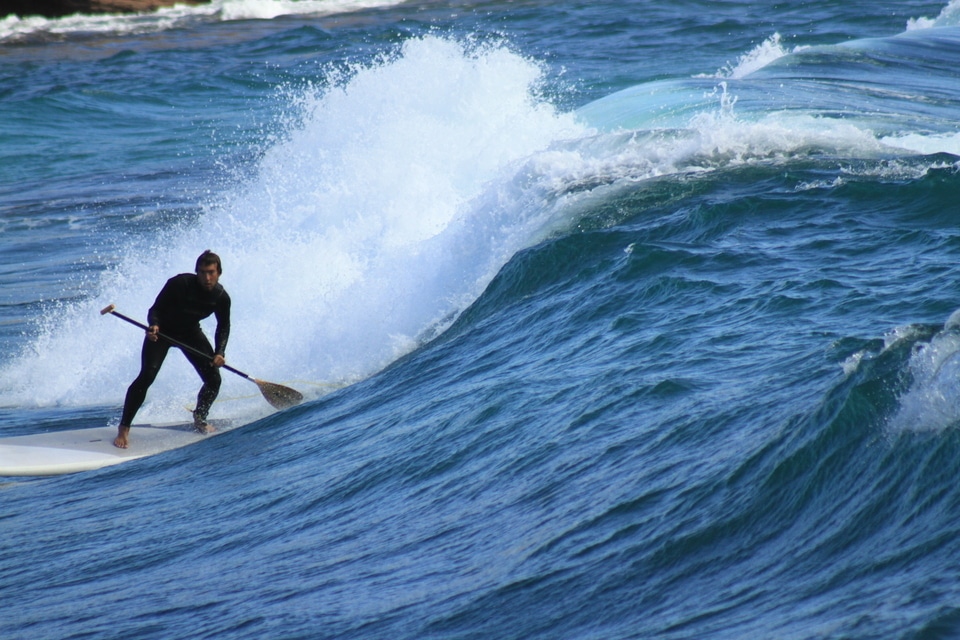 SUP, Surf session printanière