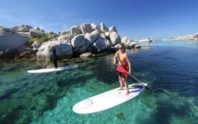 Sortie Paddle aux Lavezzi