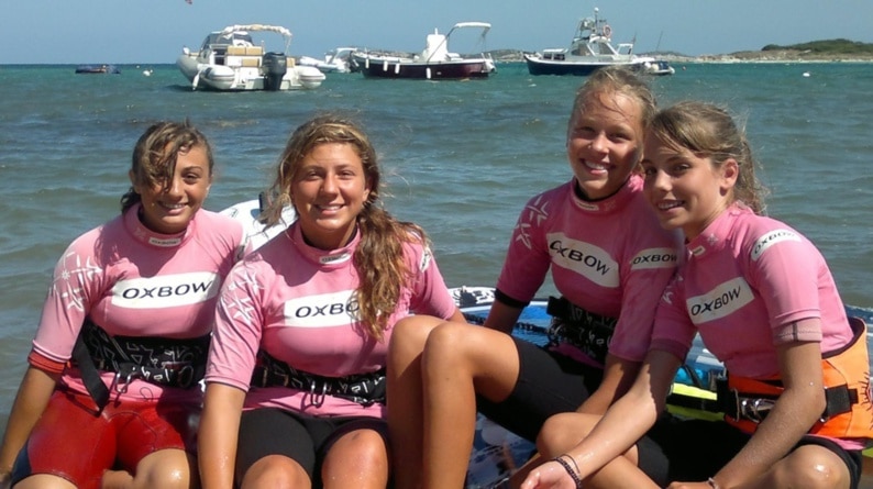 Pink Ladies Windsurfing
