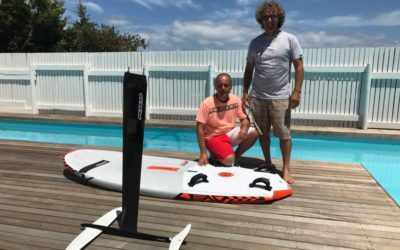 RRD claque son windsurf foil