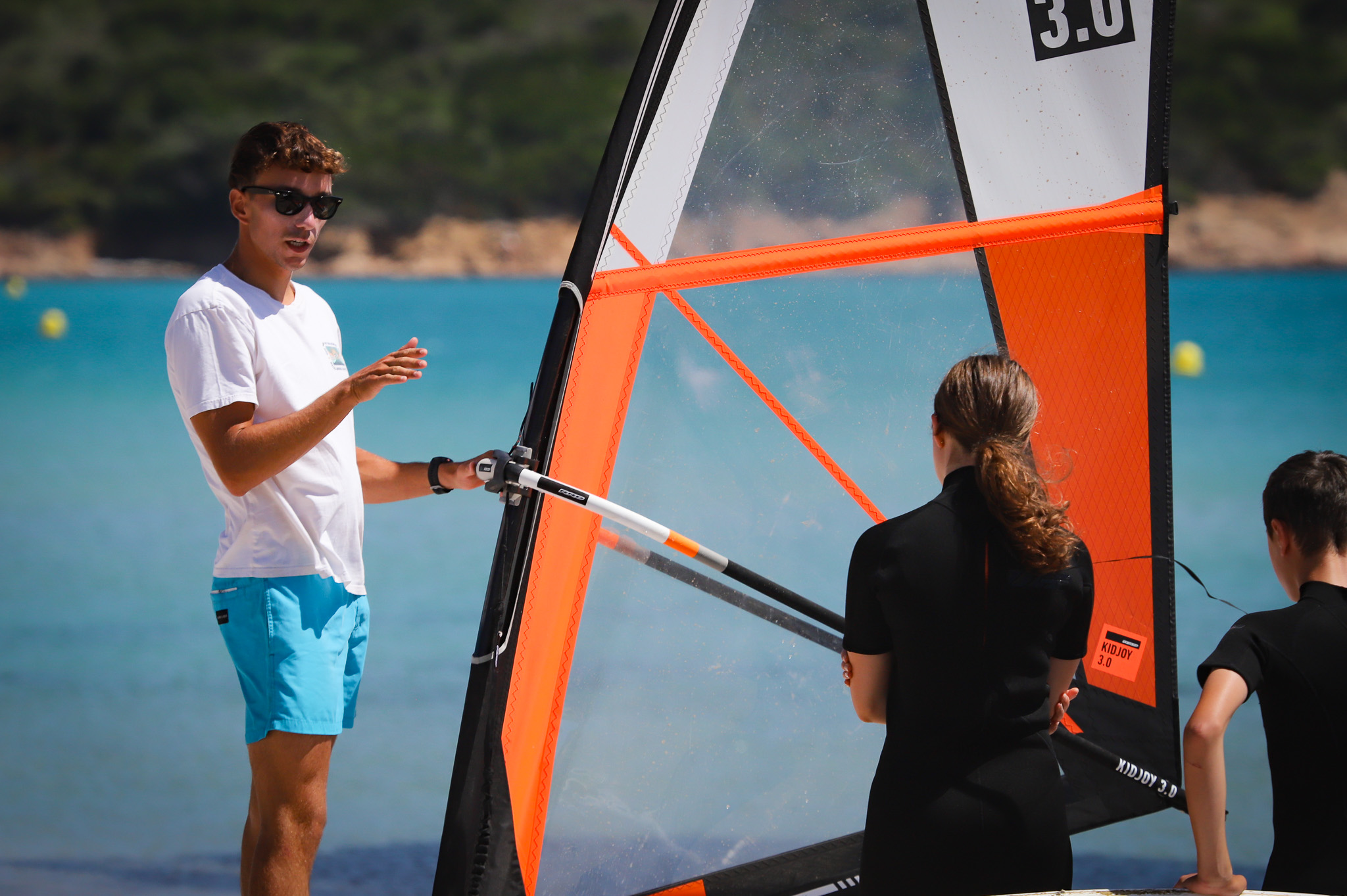 Stage windsurf à Piantarella