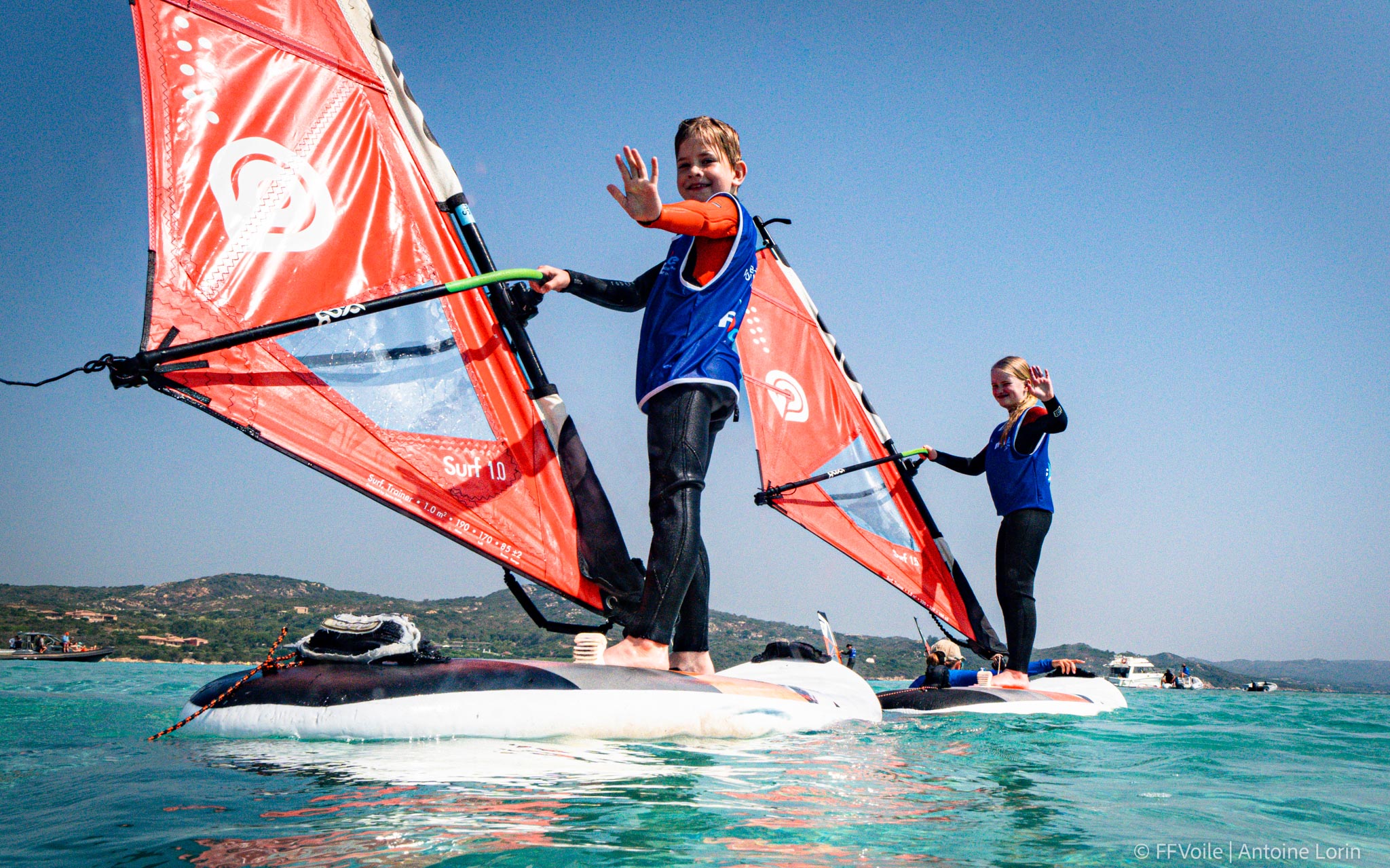 Stage windsurf à Piantarella